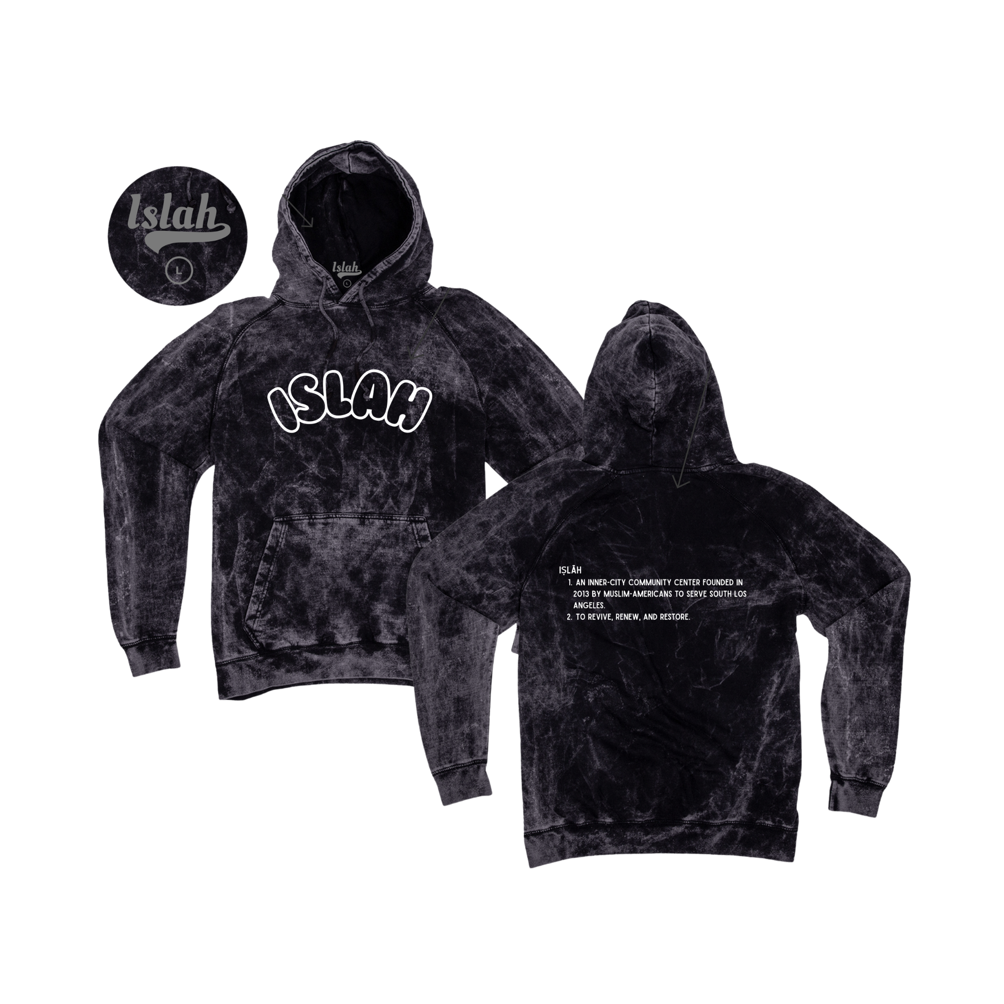 Black Lightning Hoodie